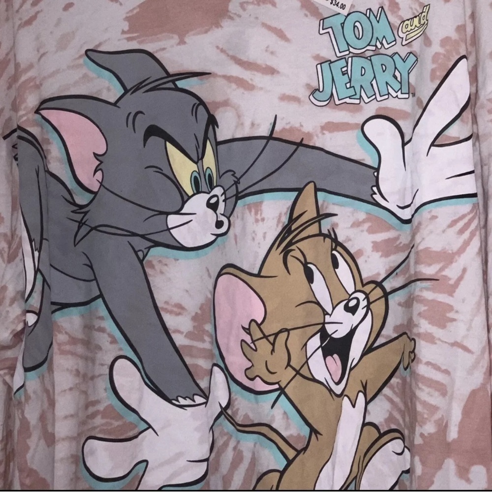 2X - Love Tribe Tom & Jerry lightweight sweater